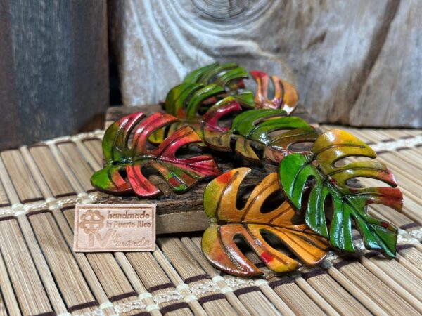Aretes de hoja Monstera selección de la diseñadora